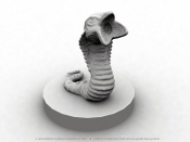 Gothic Fanart, 3D Model Sumpfhai